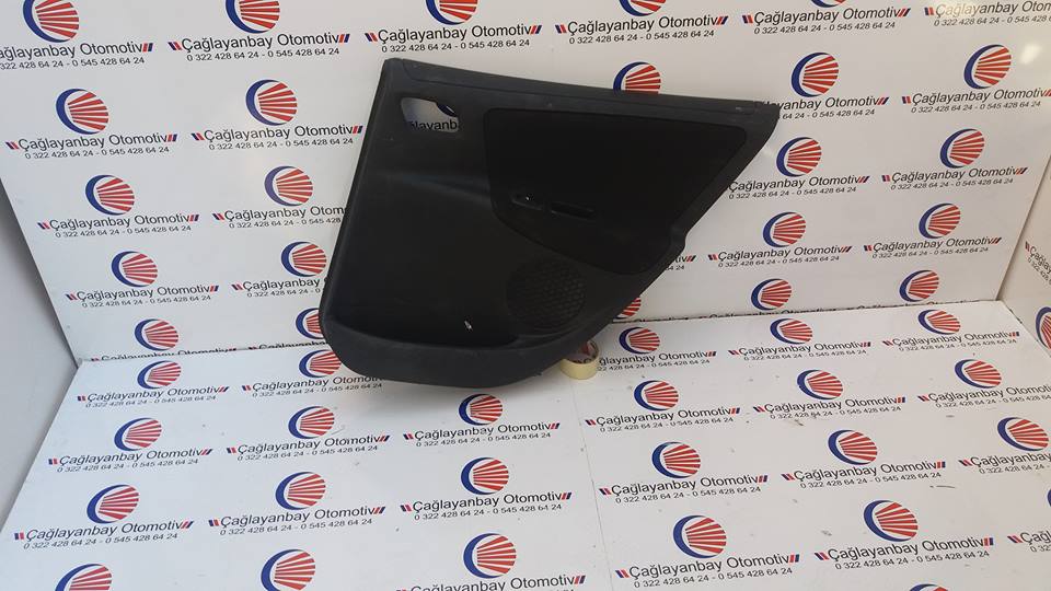 peugeot 207 sag arka kapı kartonu